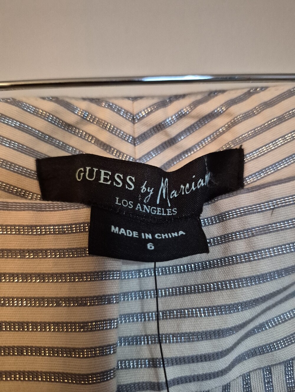 Striped Guess trousers